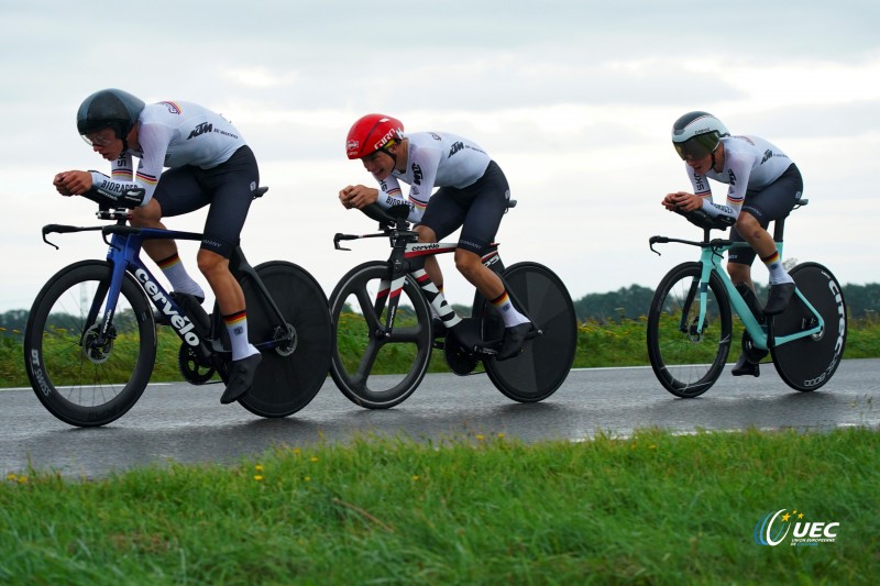 2023 UEC Road European Championships - Drenthe - Junior Mixed Team Relay - Emmen - Emmen 38, km - 21/09/2023 - Germany - photo Massimo Fulgenzi/SprintCyclingAgency?2023